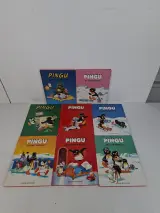 Prachtige Set Vintage Pingu Kinderboeken – 8-Delig – Uitgeverij Artis-Historia – kavel bij De Kringwinkel, Waardamme