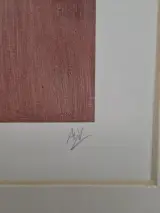 Gelimiteerde Abstract-Expressionistische Lithografie – An Vanderlinden (Gelimiteerde Oplage) – foto 2 – kavel bij De Kringwinkel, Waardamme
