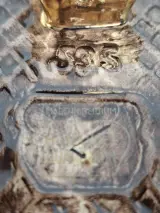 Antieke Belgische Majolica Bonbonnière / Terrine met Goudvergulde Fragonard-scènes – foto 3 – kavel bij De Kringwinkel, Waardamme