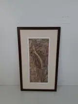 Originele Gekleurde Ets "The Hotel 'Butterfly' & Waiter" – Nicolay (1955) – kavel bij De Kringwinkel, Waardamme