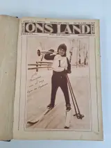 Uniek Antiek Jaarvolume "Ons Land in Woord en Beeld" (1931) – Prachtige Tijdsgeest boordevol Nostalgische Reclames! – kavel bij De Kringwinkel, Waardamme