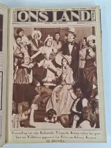 Uniek Antiek Jaarvolume "Ons Land in Woord en Beeld" (1931) – Prachtige Tijdsgeest boordevol Nostalgische Reclames! – foto 8 – kavel bij De Kringwinkel, Waardamme