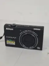 Complete Nikon Coolpix S6200 Digitale Compactcamera Set – 16.0 MP & 10x Optische Zoom – foto 2 – kavel bij De Kringwinkel, Waardamme