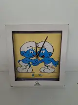 Zeldzame Vintage "De Smurfen" Wandklok – Démons & Merveilles (1996) – Inclusief Originele Doos! – foto 2 – kavel bij De Kringwinkel, Waardamme