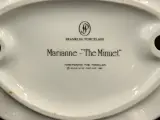 Franklin Porcelain Marianne 'The Minuet hand painted fine porcelain Museum of costume 1980 – foto 7 – kavel bij De Kringwinkel, Antwerpen