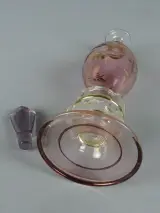 Decoratieve glazen parfumfles met gouden accenten – foto 5 – kavel bij De Kringwinkel, Diest