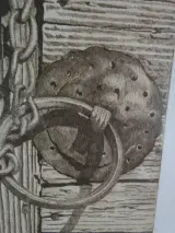 Ingelijste drogennaaldets - Karine Dekyvere – Poort der herinnering (2001) – foto 6 – kavel bij De Kringwinkel, Heverlee
