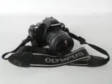 Olympus E-410 digitale spiegelreflexcamera met lens en geheugenkaart – kavel bij De Kringwinkel, Heverlee