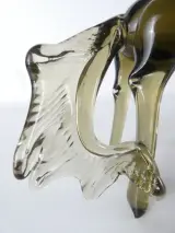 Vintage handgeblazen glazen paardenbeeldje - Murano-stijl – foto 4 – kavel bij De Kringwinkel, Heverlee