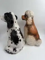 Vintage Italiaanse Keramische Honden: Demain Collection – foto 2 – kavel bij De Kringwinkel, Gent