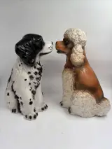 Vintage Italiaanse Keramische Honden: Demain Collection – foto 3 – kavel bij De Kringwinkel, Gent