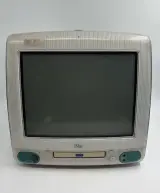Werkende Apple iMac G3/233 Bondi Blue (1998) + Toetsenbord – foto 2 – kavel bij De Kringwinkel, Gent