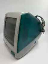 Werkende Apple iMac G3/233 Bondi Blue (1998) + Toetsenbord – foto 7 – kavel bij De Kringwinkel, Gent