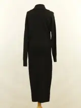 Pinko lange zwarte vestjurk met ritssluiting Size L – foto 5 – kavel bij De Kringwinkel, Antwerpen