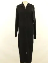 Pinko lange zwarte vestjurk met ritssluiting Size L – foto 9 – kavel bij De Kringwinkel, Antwerpen