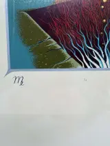 Set van 2 Gekleurde Litho's 'Zodiac' (Maagd & Ram) – Marat – Handgesigneerd /250 – foto 5 – kavel bij De Kringwinkel, Gent