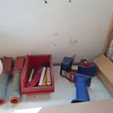 Werkbank met divers verpakkingsmateriaal – foto 7 – kavel bij Onlineveilingmeester, Aalsmeer