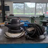 Poetsmachine met ledbouwlamp – kavel bij Onlineveilingmeester, Aalsmeer