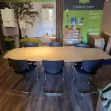 Vergadertafel met 6 stoelen – foto 3 – kavel bij Onlineveilingmeester, Hoogeveen