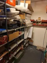Partij materiaal in 2mtr stelling – kavel bij Onlineveilingmeester, Hoogeveen