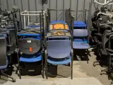 Ca. 15x Diverse vergaderstoelen, blauw – foto 2 – kavel bij Onlineveilingmeester, Heerenveen