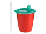 3x Kinderdrinkbeker, Trudeau, 0581602 dierenmotief, rood, 250 ml – kavel bij Onlineveilingmeester