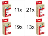 Ca. 64x Inktcartridges voor Canon CLi-581XXL printers, RecycleClub – kavel bij Onlineveilingmeester