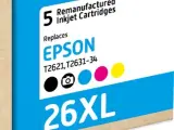 4x Cartridge compatibel met Epson multipack 26 XL, RecycleClub – foto 2 – kavel bij Onlineveilingmeester