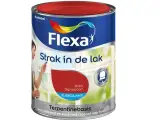 Strak in de lak signaalrood zijdeglans, Flexa, signaalrood, 750 ml – foto 2 – kavel bij Onlineveilingmeester