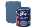 2x Lak zijdeglans, Flexa, creations, blueberry dream, 750 ml – kavel bij Onlineveilingmeester
