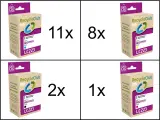 Ca. 22x Inktcartridges voor Brother LC-223, RecycleClub – kavel bij Onlineveilingmeester