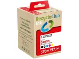 Ca. 19x Canon 570XL/571XL inktcartridge multipack, RecycleClub – kavel bij Onlineveilingmeester
