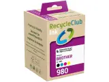 7x Brother LC-980 inktcartridge multipack, RecycleClub – kavel bij Onlineveilingmeester