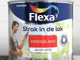 6x Strak in de lak Alkyd hoogglans - 1 liter, Flexa, wit – foto 2 – kavel bij Onlineveilingmeester