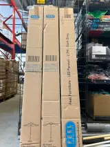 3x Led parasol 2.7 meter Feel Furniture, donkergrijs – foto 5 – kavel bij Onlineveilingmeester, Hoogeveen