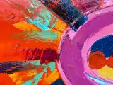 4x S. Rasmussen ‘Power of Colour’ origineel olieverfschilderij op doek – foto 3 – kavel bij Onlineveilingmeester, Hoogeveen