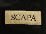 SCAPA - luxe wollen mantel in tijdloos lichtblauw ruitmotief - maat 46 – foto 7 – kavel bij De Kringwinkel, Antwerpen
