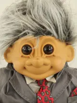 90's Russ Berrie Troll Doll “The Boss” – foto 4 – kavel bij De Kringwinkel, Antwerpen