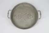 Vintage decoratief metalen dienblad – kavel bij De Kringwinkel, Brecht
