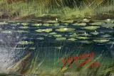 Schilderij: Romantisch Rivierlandschap – foto 3 – kavel bij De Kringwinkel, Brecht
