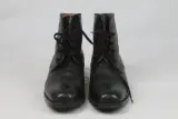 Klassieke zwarte leren veterlaarzen - TOD'S - Maat 38 – foto 3 – kavel bij De Kringwinkel, Brecht