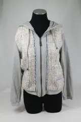 Grijze zip-up hoodie - Twinset – foto 2 – kavel bij De Kringwinkel, Brecht