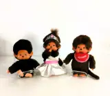 Verzameling van 7 vintage Monchhichi-poppen van Sekiguchi – foto 4 – kavel bij De Kringwinkel, Turnhout