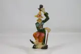 Vintage clownbeeldje – kavel bij De Kringwinkel, Brecht