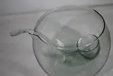 Vintage glazen punchbowl – foto 5 – kavel bij De Kringwinkel, Brecht
