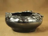 Art Nouveau kom met florale decoratie - Meriden Silver Plate Co – kavel bij De Kringwinkel, Antwerpen