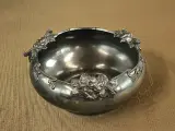 Art Nouveau kom met florale decoratie - Meriden Silver Plate Co – foto 4 – kavel bij De Kringwinkel, Antwerpen