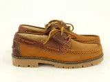 Camel boots - lederen veterschoenen in cognacbruin - nieuw - maat 42 – foto 2 – kavel bij De Kringwinkel, Antwerpen