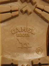 Camel boots - lederen veterschoenen in cognacbruin - nieuw - maat 42 – foto 4 – kavel bij De Kringwinkel, Antwerpen