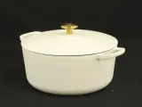 BK geëmailleerde gietijzeren braadpan in crème (29cm) – foto 4 – kavel bij De Kringwinkel, Antwerpen